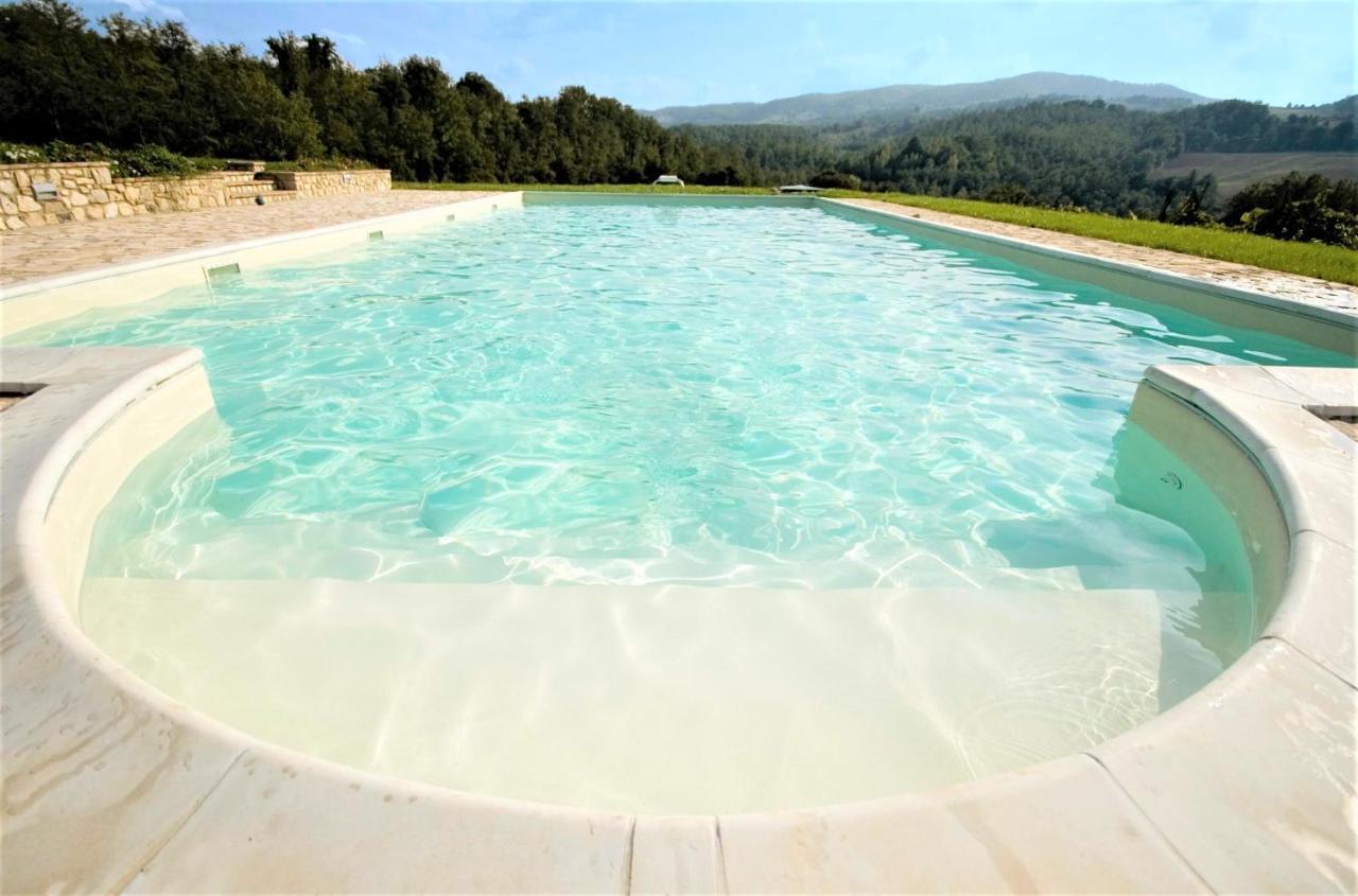 Campo Al Vento - Country Farm Villa Monte Castello di Vibio Exteriör bild
